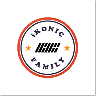 iKON iKONIC family logo Posters and Art